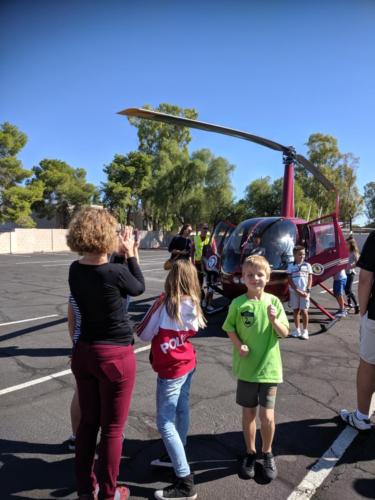 Helikopter w naszej szkole 